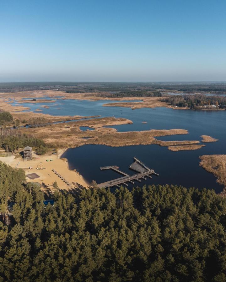 Lesna 21 Dom Poludnie Przy Puszcza Bialowieska Luka Exterior foto