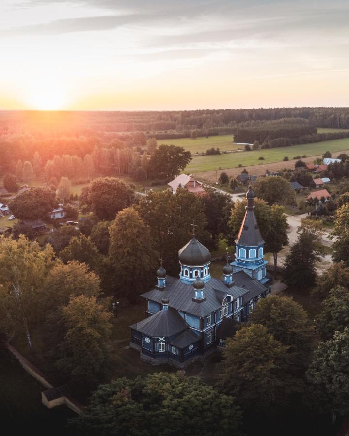 Lesna 21 Dom Poludnie Przy Puszcza Bialowieska Luka Exterior foto