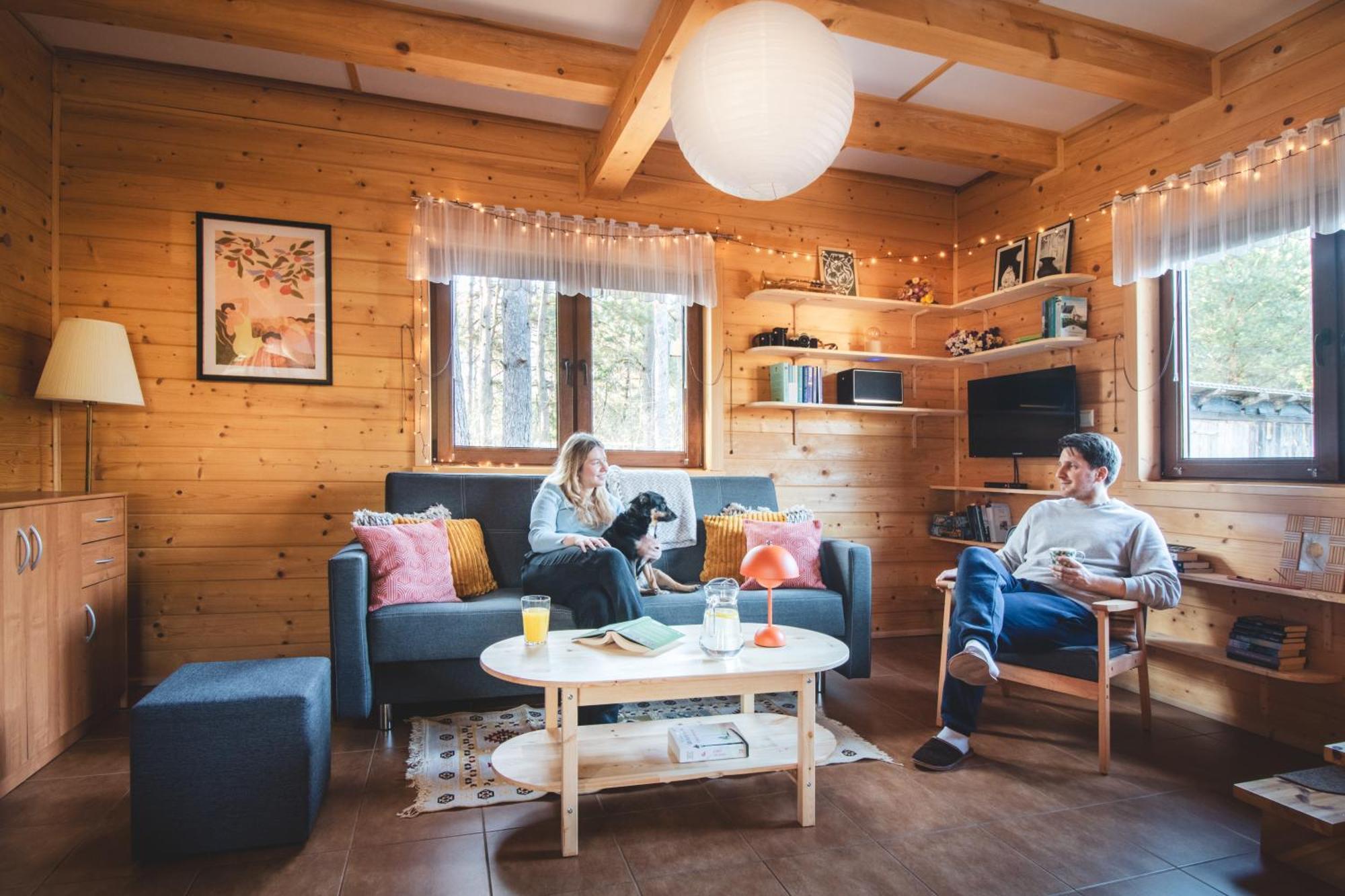 Lesna 21 Dom Poludnie Przy Puszcza Bialowieska Luka Exterior foto